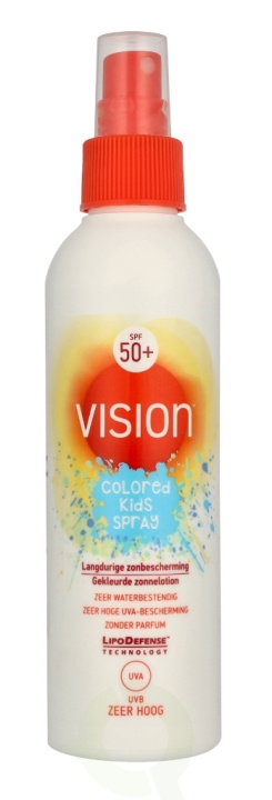 Vision Colored Kids Spray SPF50 200 ml in the group BEAUTY & HEALTH / Skin care / Tanning / Sunscreen at TP E-commerce Nordic AB (C84991)