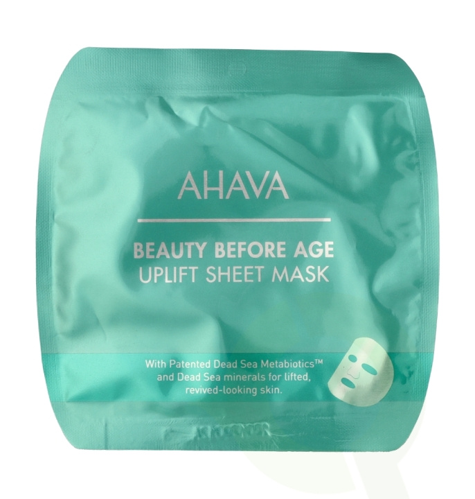 Ahava Beauty Before Age Uplift. & Firm. Sheet Mask 17 g in the group BEAUTY & HEALTH / Skin care / Face / Masks at TP E-commerce Nordic AB (C85049)