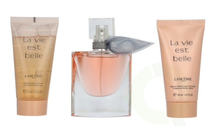 Lancome La Vie Est Belle Giftset 130 ml Edp Spray 30ml/Body Lotion 50ml/Shower Gel 50ml in the group BEAUTY & HEALTH / Gift sets / Gift sets for her at TP E-commerce Nordic AB (C85063)