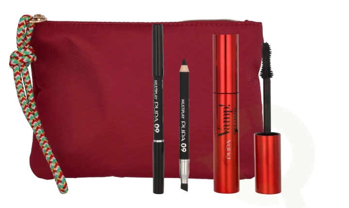 Pupa Milano Pupa Vamp! Sexy Lashes Makeup Set 12.8 ml Mascara #011 Sexy Black 12ml/Multiplay Pen #09 Deep Black 0,8gr/Bag in the group BEAUTY & HEALTH / Gift sets / Gift sets for her at TP E-commerce Nordic AB (C85101)