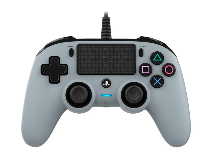 NACON Compact Controller (Grey) in the group HOME ELECTRONICS / Game consoles & Accessories / Sony PlayStation 4 at TP E-commerce Nordic AB (C85154)