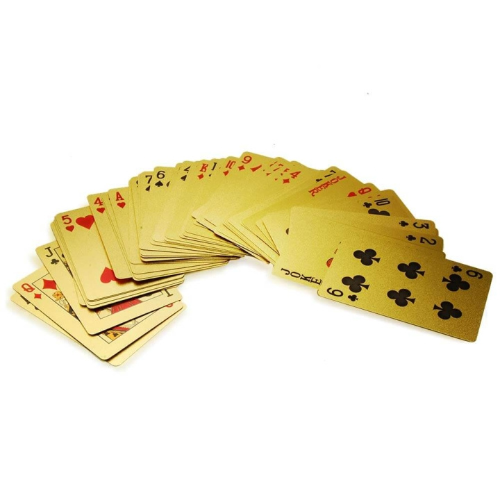 MikaMax Gold Playing Cards Giftbox in the group TOYS, KIDS & BABY PRODUCTS / Games / Board games at TP E-commerce Nordic AB (C85166)