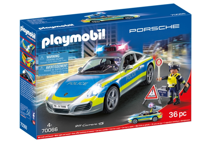 Playmobil Porsche 911 Carrera 4S Police - White (70066) in the group TOYS, KIDS & BABY PRODUCTS / Toys / Toys at TP E-commerce Nordic AB (C85174)