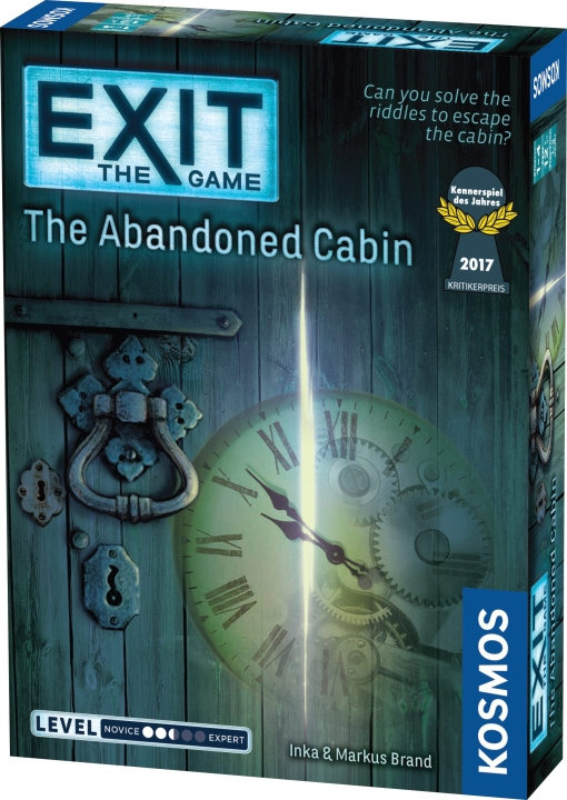 Exit: Escape Room : The Abandoned Cabin (EN) (KOS1264) in the group TOYS, KIDS & BABY PRODUCTS / Toys / Board games / Family Games at TP E-commerce Nordic AB (C85175)