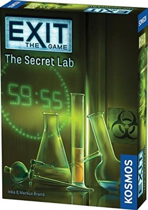 Exit: Escape Room : The Secret Lab (EN) (KOS1266) in the group TOYS, KIDS & BABY PRODUCTS / Toys / Board games / Family Games at TP E-commerce Nordic AB (C85177)