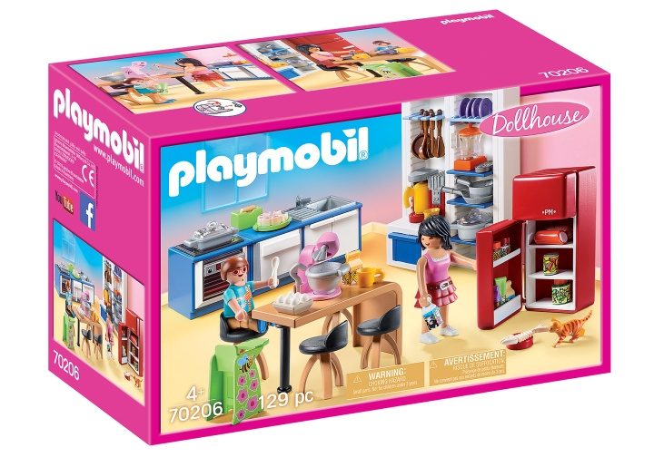 Playmobil Family Kitchen (70206) in the group TOYS, KIDS & BABY PRODUCTS / Toys / Toys at TP E-commerce Nordic AB (C85188)