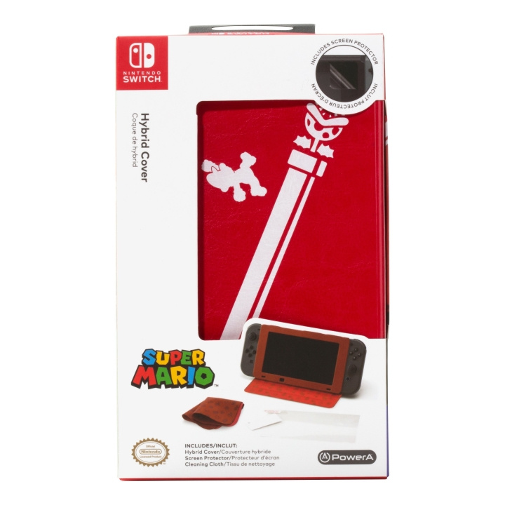 PowerA Hybrid Cover - Mario in the group HOME ELECTRONICS / Game consoles & Accessories / Nintendo Switch at TP E-commerce Nordic AB (C85190)