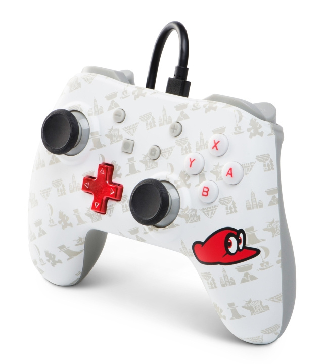 PowerA Wired Controller - Mario Odyssey in the group HOME ELECTRONICS / Game consoles & Accessories / Nintendo Switch at TP E-commerce Nordic AB (C85191)