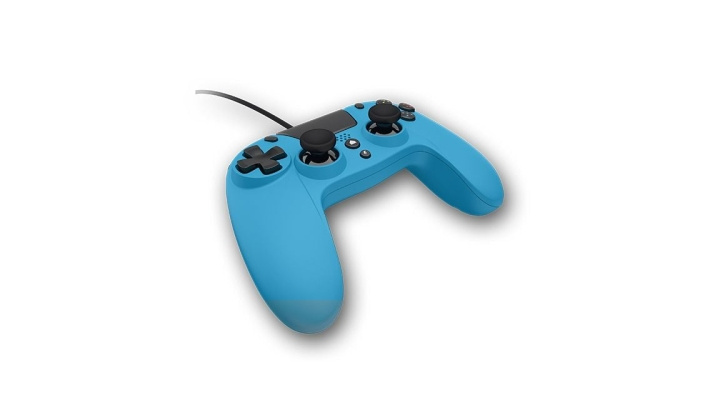 Gioteck Playstation 4 VX-4 Wired Controller (Blue) in the group HOME ELECTRONICS / Game consoles & Accessories / Sony PlayStation 4 / Accessories at TP E-commerce Nordic AB (C85193)