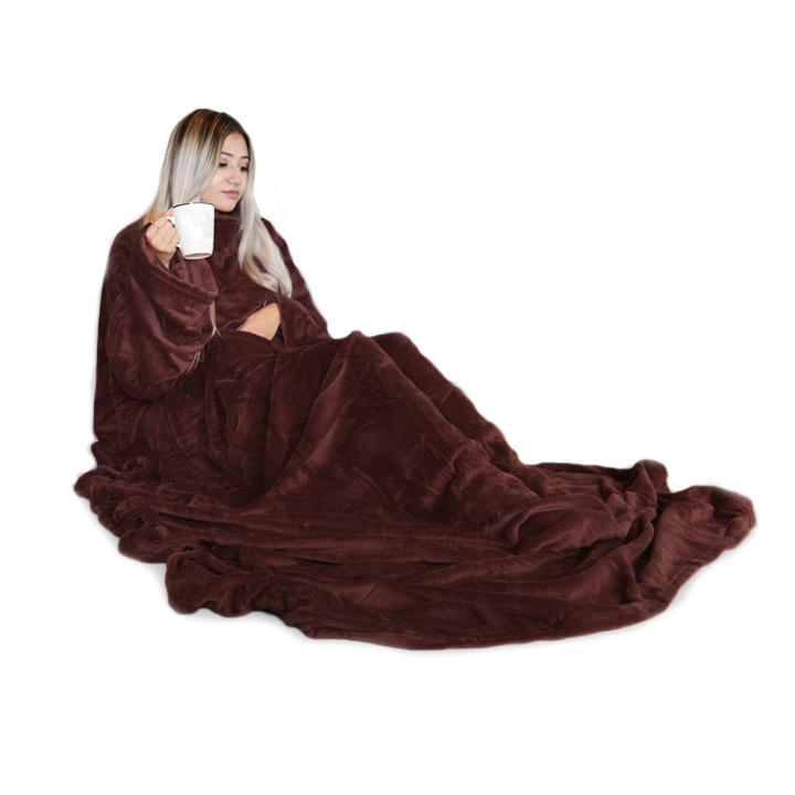 MikaMax Snugs Deluxe - Brown Blanket (04102.BR) in the group Sport, leisure & Hobby / Fun stuff / Smart home at TP E-commerce Nordic AB (C85197)