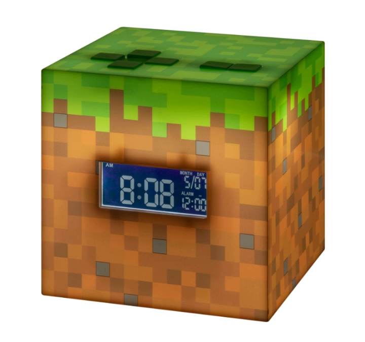 Paladone Minecraft Alarm Clock BDP (PP6733MCF) in the group HOME, HOUSEHOLD & GARDEN / Watches & Counters / Alarmclocks at TP E-commerce Nordic AB (C85205)