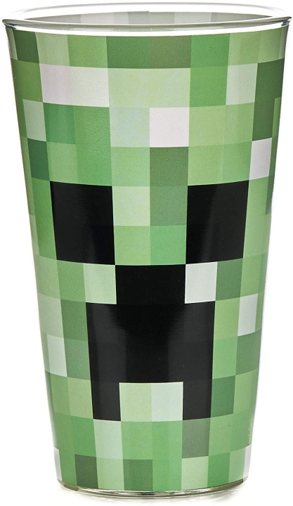 Paladone Minecraft Creeper Glass - 450ml (PP6729MCF) in the group Sport, leisure & Hobby / Fun stuff / Cups at TP E-commerce Nordic AB (C85206)