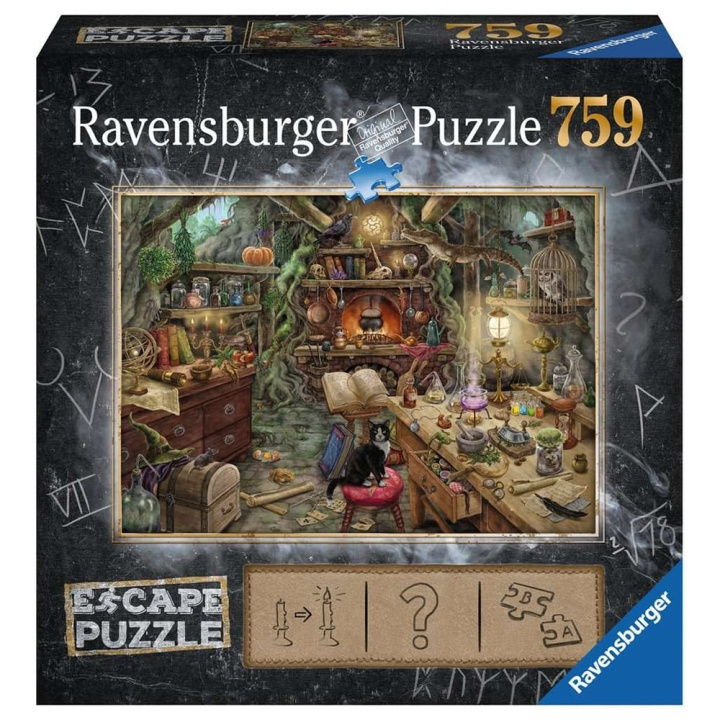 Ravensburger ESCAPE Puzzle 3 - Kitchen of a witch, 759 pc in the group TOYS, KIDS & BABY PRODUCTS / Toys / Puzzles at TP E-commerce Nordic AB (C85224)