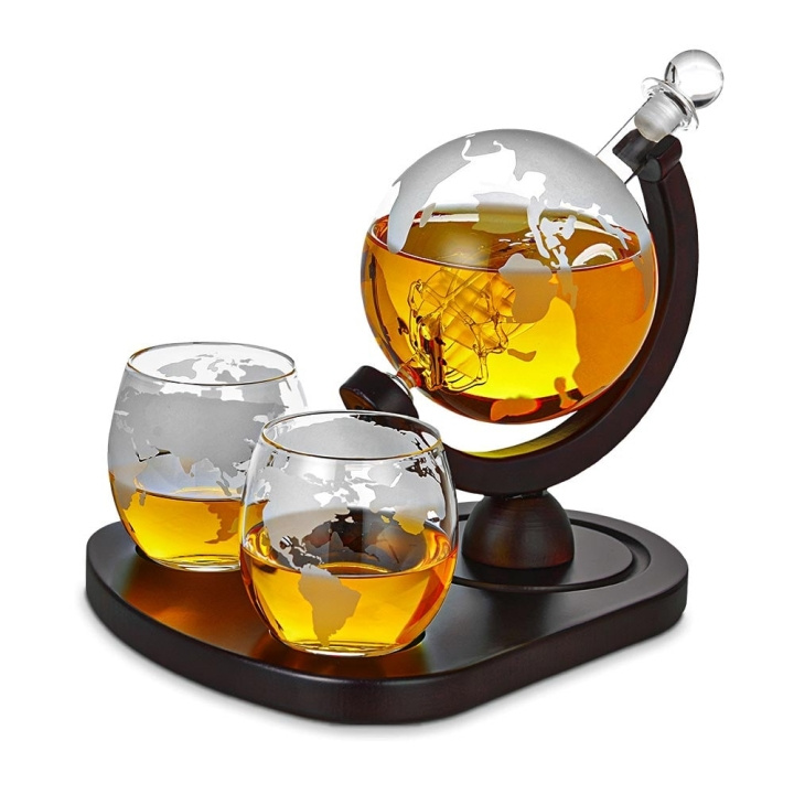 MikaMax Deluxe Globe Decanter Set (04976) in the group HOME, HOUSEHOLD & GARDEN / Kitchen utensils / Other kitchen tools at TP E-commerce Nordic AB (C85240)