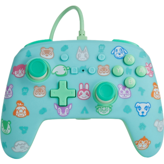 PowerA Nintendo Switch Wired Controller - Animal Crossing in the group HOME ELECTRONICS / Game consoles & Accessories / Nintendo Switch / Accessories at TP E-commerce Nordic AB (C85249)