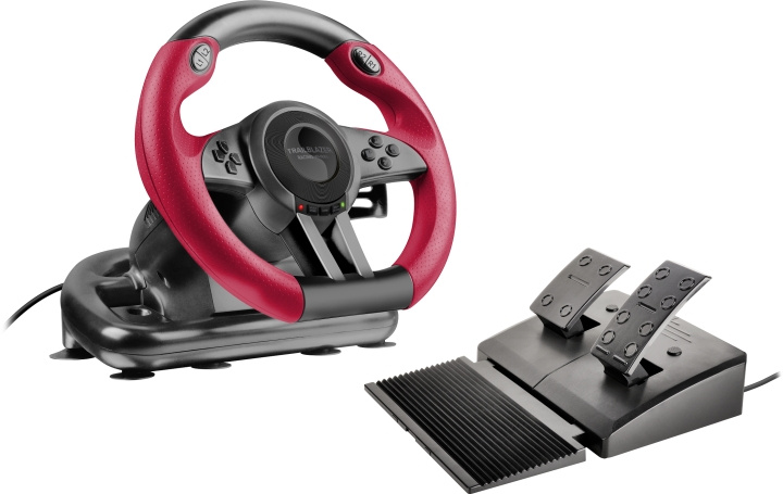 Speedlink TRAILBLAZER Racing Wheel And Pedals in the group COMPUTERS & PERIPHERALS / GAMING / Gaming accessories at TP E-commerce Nordic AB (C85258)