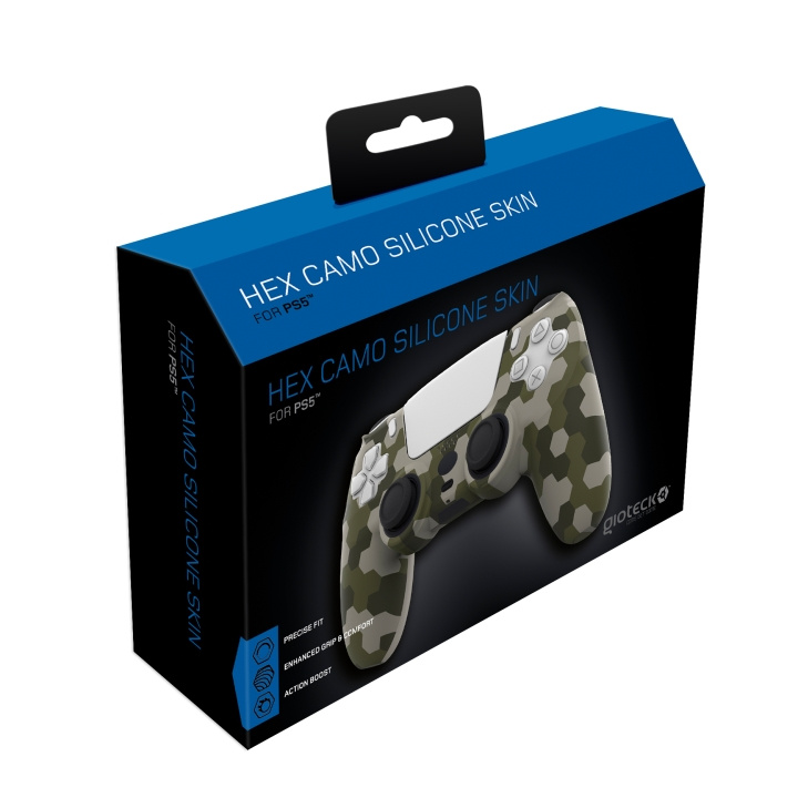 Gioteck Hex Camo Silicone Skin in the group HOME ELECTRONICS / Game consoles & Accessories / Sony PlayStation 4 at TP E-commerce Nordic AB (C85262)