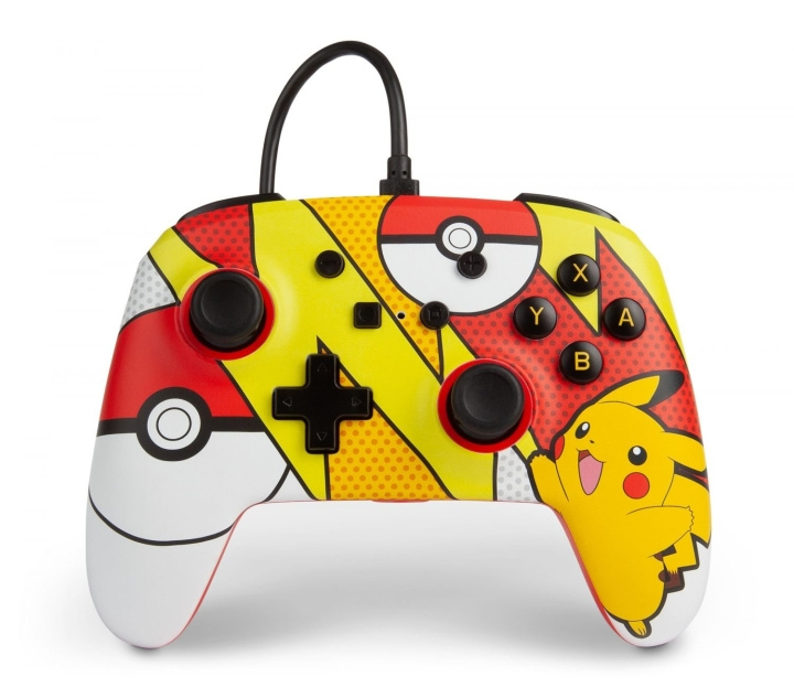 PowerA Nintendo Switch Enh Wired Controller - Pop Art in the group HOME ELECTRONICS / Game consoles & Accessories / Nintendo Switch at TP E-commerce Nordic AB (C85268)