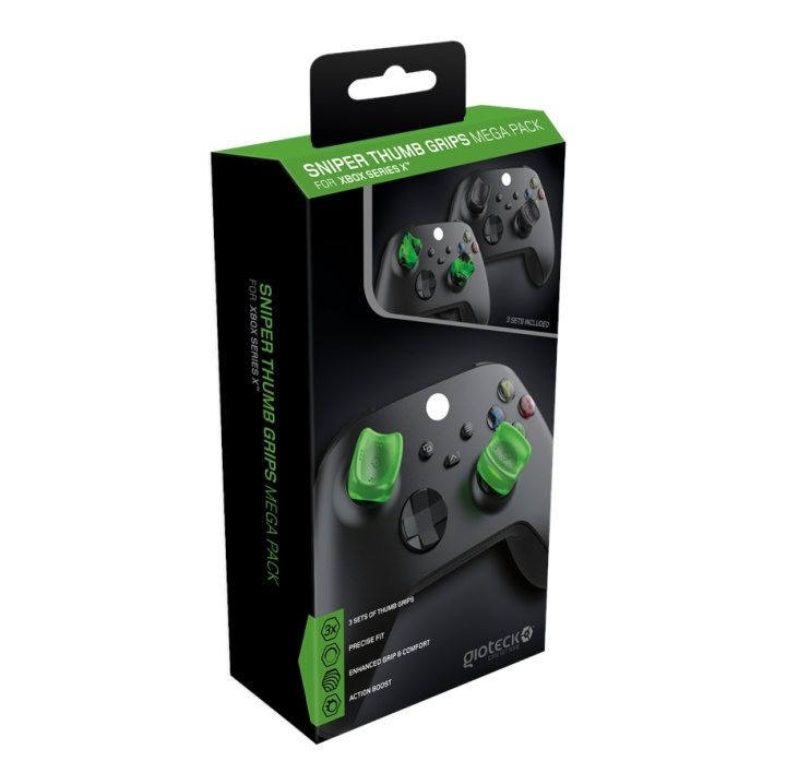 Gioteck Sniper Mega Pack Thumb Grips in the group HOME ELECTRONICS / Game consoles & Accessories / Xbox Series X at TP E-commerce Nordic AB (C85269)