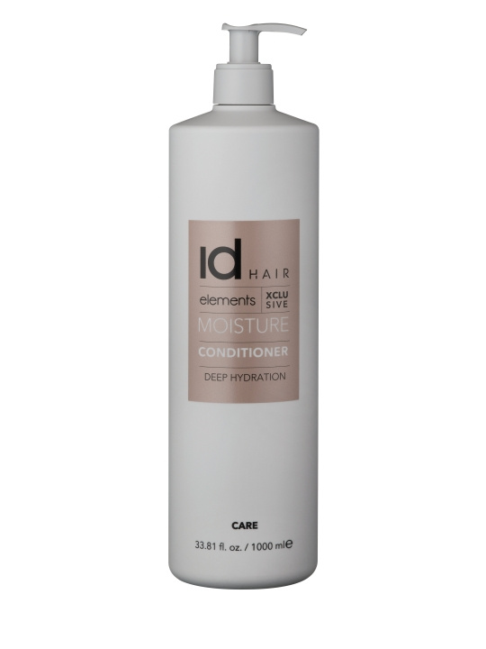 ID Hair Elements Xclusive Moisture Conditioner 1000 ml in the group BEAUTY & HEALTH / Hair & Styling / Hair care / Conditioner at TP E-commerce Nordic AB (C85296)