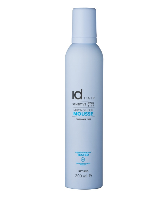 ID Hair Sensitive Xclusive Strong Hold Mousse 300 ml in the group BEAUTY & HEALTH / Hair & Styling / Hair styling / Hair mousse at TP E-commerce Nordic AB (C85319)