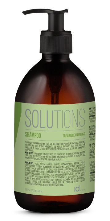 ID Hair Solutions No. 7.1 500 ml in the group BEAUTY & HEALTH / Hair & Styling / Hair care / Schampoo at TP E-commerce Nordic AB (C85327)