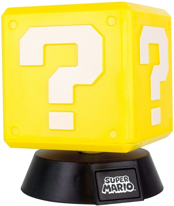 Paladone Super Mario - Question Block 3D Light (PP4372NNV2) in the group HOME ELECTRONICS / Lighting / Table lamps at TP E-commerce Nordic AB (C85350)