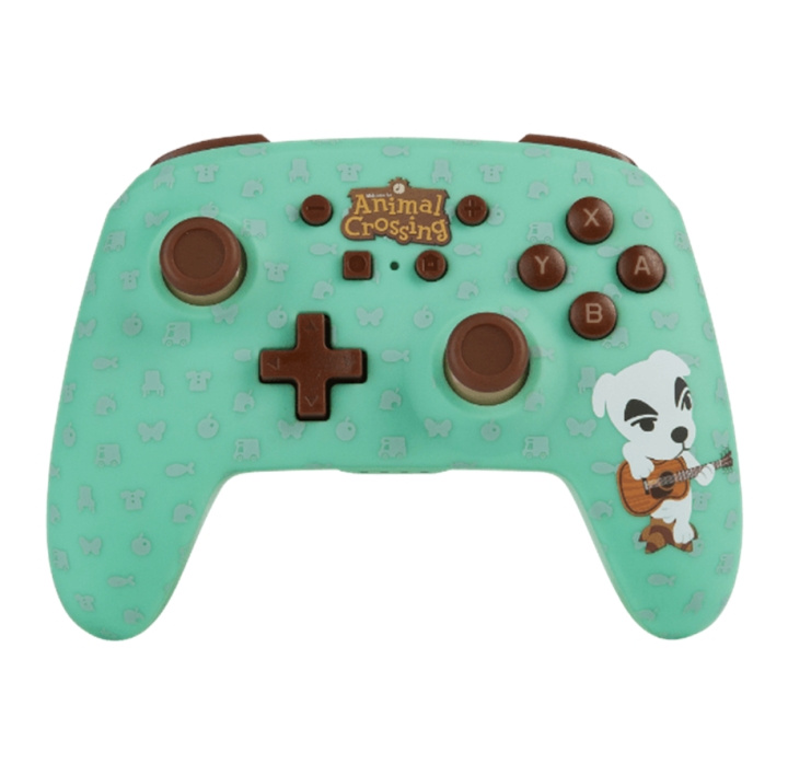 PowerA Nintendo Switch Wireless Controller Animal Crossing in the group HOME ELECTRONICS / Game consoles & Accessories / Nintendo Switch at TP E-commerce Nordic AB (C85357)