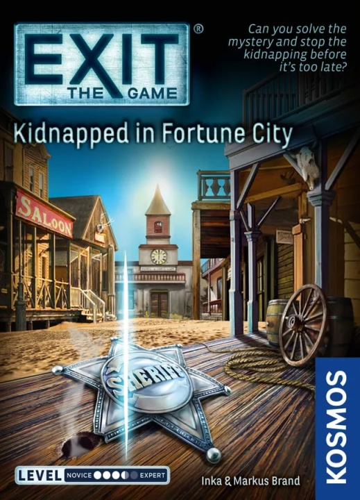 Exit: Escape Room - Kidnapped in Fortune City (EN) (KOS1600) in the group TOYS, KIDS & BABY PRODUCTS / Toys / Board games / Family Games at TP E-commerce Nordic AB (C85370)