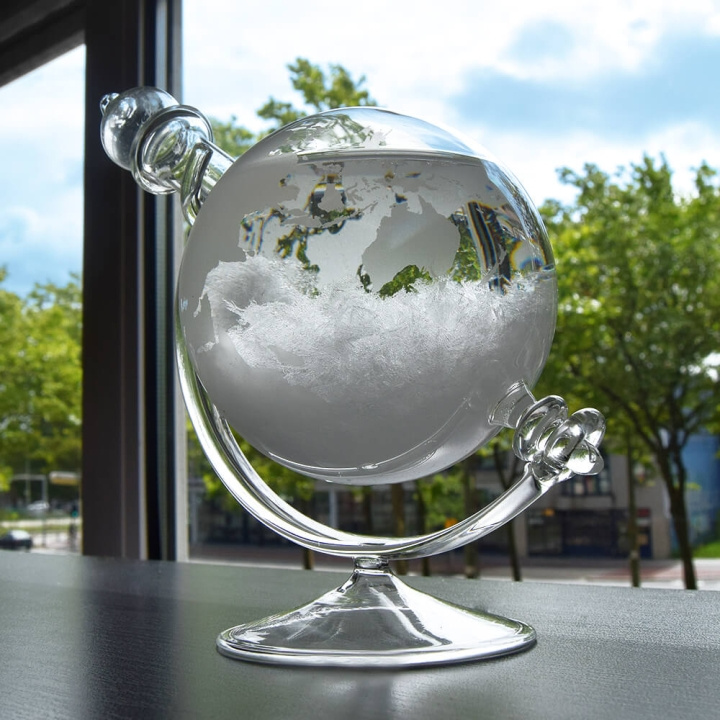 MikaMax Storm Glass – Globe (04290) in the group Sport, leisure & Hobby / Fun stuff / Fun stuff at TP E-commerce Nordic AB (C85377)