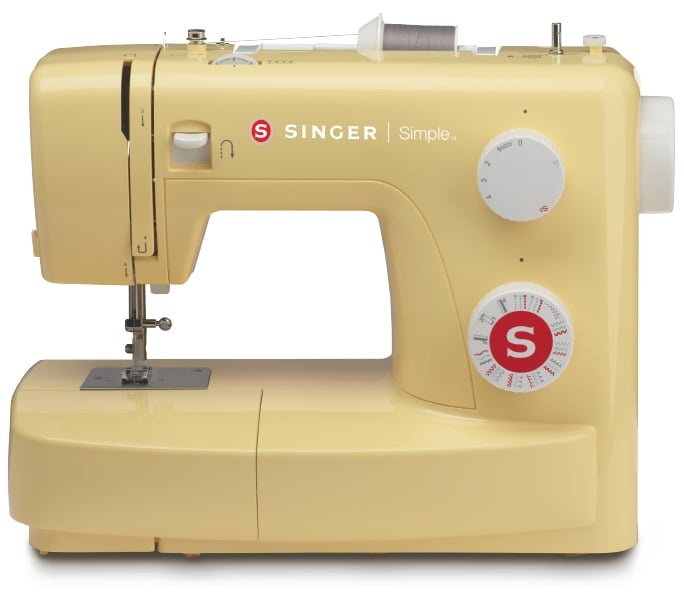 Singer Simple 3223 Sewing Machine - Yellow in the group HOME, HOUSEHOLD & GARDEN / Household appliances / Sewing machine & Accessories / Sewing machines at TP E-commerce Nordic AB (C85390)