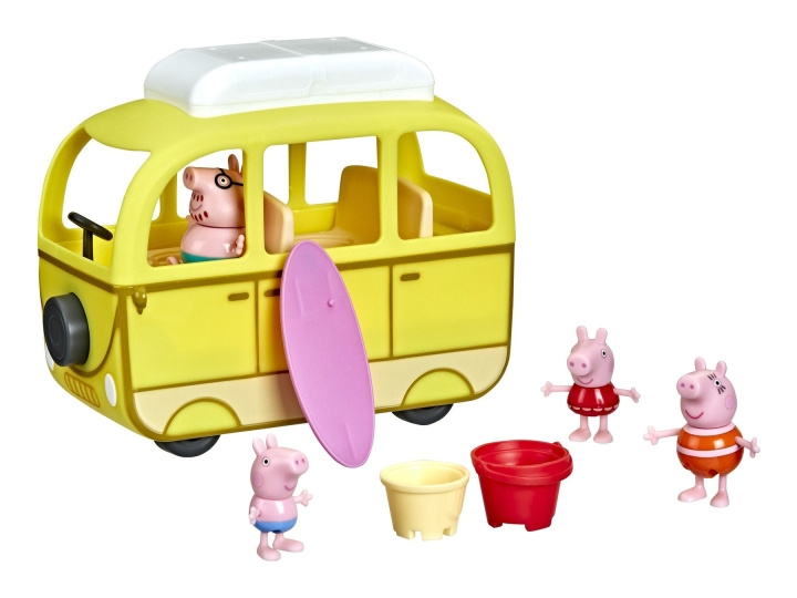 Peppa Pig Beach Campervan (F3632) in the group TOYS, KIDS & BABY PRODUCTS / Toys / Figures & Miniatures at TP E-commerce Nordic AB (C85420)