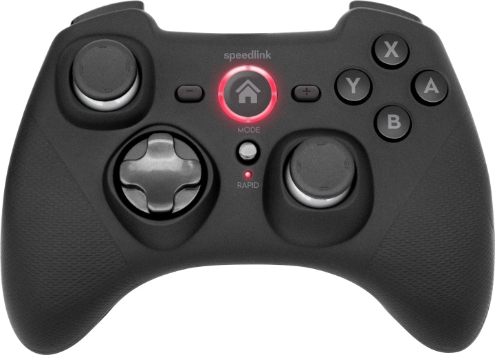 Speedlink RAIT Bluetooth Gamepad - for Nintendo Switch/OLED, rubber-black in the group HOME ELECTRONICS / Game consoles & Accessories / Nintendo Switch at TP E-commerce Nordic AB (C85424)