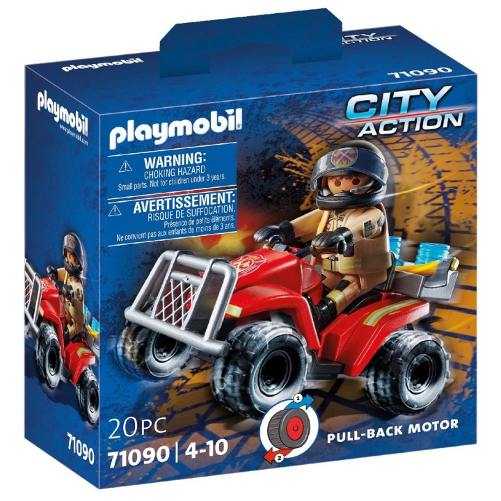 Playmobil Fire Rescue Quad (71090) in the group TOYS, KIDS & BABY PRODUCTS / Toys / Toys at TP E-commerce Nordic AB (C85445)