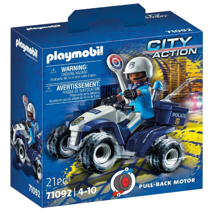 Playmobil Police Quad (71092) in the group TOYS, KIDS & BABY PRODUCTS / Toys / Toys at TP E-commerce Nordic AB (C85446)