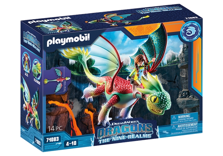 Playmobil Dragons: The Nine Realms - Feathers & Alex (71083) in the group TOYS, KIDS & BABY PRODUCTS / Toys / Toys at TP E-commerce Nordic AB (C85447)