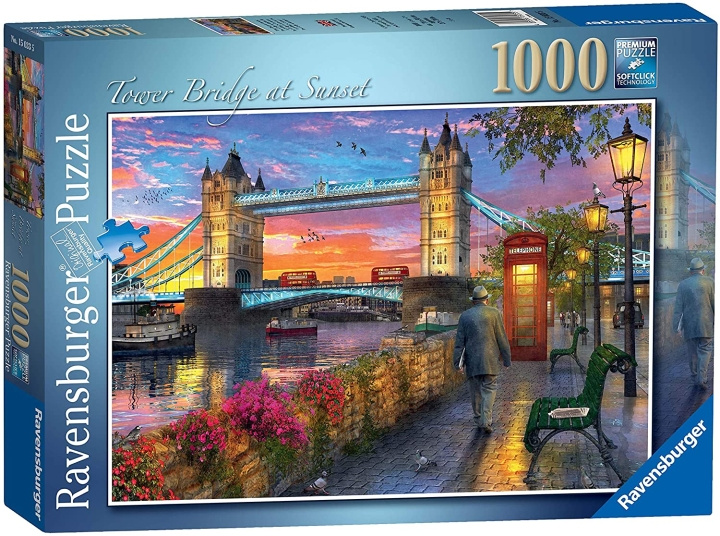 Ravensburger Tower Bridge At Sunset 1000p (10215033) in the group TOYS, KIDS & BABY PRODUCTS / Toys / Puzzles at TP E-commerce Nordic AB (C85450)