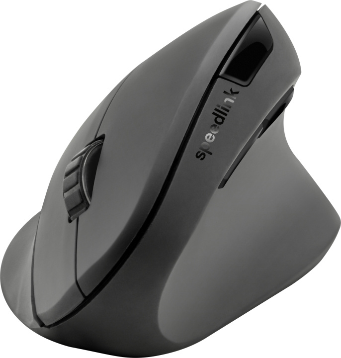 Speedlink PIAVO Ergonomic Vertical Mouse - Wireless, rubberblack in the group COMPUTERS & PERIPHERALS / Mice & Keyboards / Mice at TP E-commerce Nordic AB (C85457)