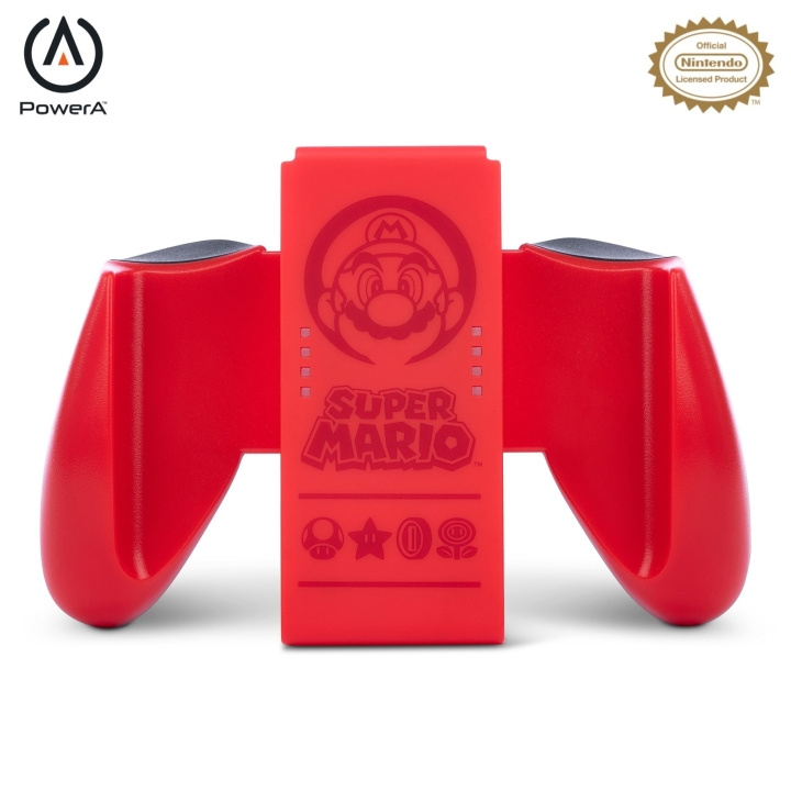 PowerA JOY-CON Comfort Grip - Super Mario Red /Nintendo Switch in the group HOME ELECTRONICS / Game consoles & Accessories / Nintendo Switch at TP E-commerce Nordic AB (C85480)