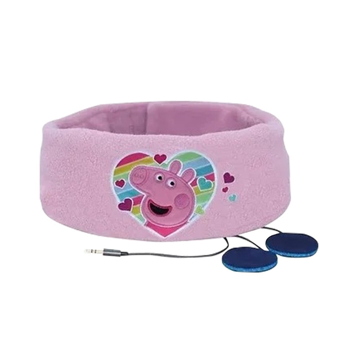 OTL Kids Audio band headphones - Peppa Pig Rainbow Peppa (PP0801) in the group HOME ELECTRONICS / Audio & Picture / Headphones & Accessories / Headphones at TP E-commerce Nordic AB (C85523)