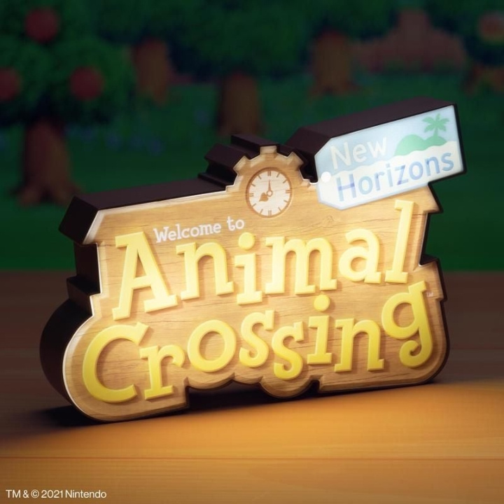 Paladone Animal Crossing Logo Light in the group HOME ELECTRONICS / Lighting / Table lamps at TP E-commerce Nordic AB (C85535)