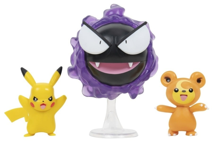 Pokémon Battle Figure 3-Pack - Teddiursa (PKW2347) in the group TOYS, KIDS & BABY PRODUCTS / Toys / Figures & Miniatures at TP E-commerce Nordic AB (C85540)