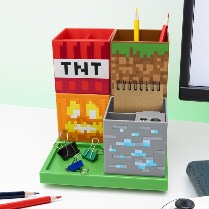 Paladone Minecraft Desktop Organiser in the group Sport, leisure & Hobby / Fun stuff / Fun stuff at TP E-commerce Nordic AB (C85566)