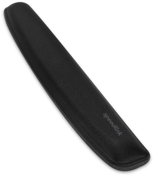 Speedlink Sateen Ergonomic Keyboard Wristpad - Wrist Rest - Black in the group HOME, HOUSEHOLD & GARDEN / Office material / Other at TP E-commerce Nordic AB (C85595)