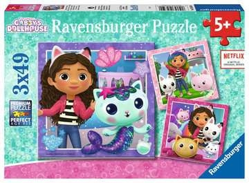 Ravensburger 3x49p - Gabby\'s Dollhouse (10105659) in the group TOYS, KIDS & BABY PRODUCTS / Toys / Puzzles at TP E-commerce Nordic AB (C85660)