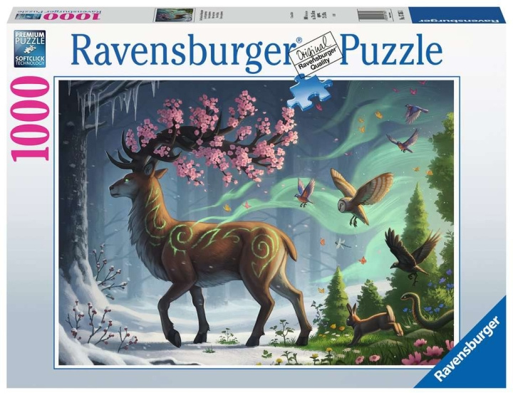 Ravensburger Spring Deer 1000p - (10217385) in the group TOYS, KIDS & BABY PRODUCTS / Toys / Puzzles at TP E-commerce Nordic AB (C85668)