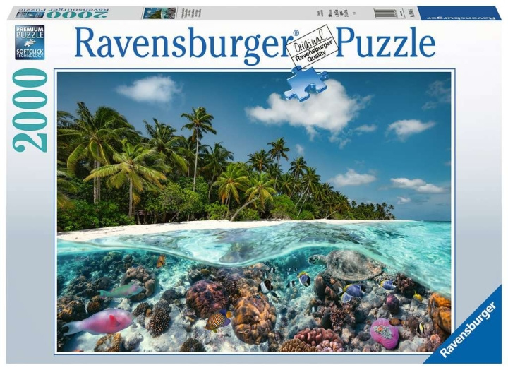 Ravensburger A Dive In The Maldives 2000p - (10217441) in the group TOYS, KIDS & BABY PRODUCTS / Toys / Puzzles at TP E-commerce Nordic AB (C85669)