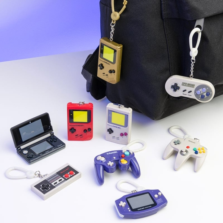 Paladone Nintendo Console Backpack Buddies ( Assorted ) in the group Sport, leisure & Hobby / Fun stuff / Collector\'s items at TP E-commerce Nordic AB (C85684)