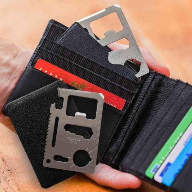 MikaMax CREDITCARD MULTITOOL in the group Sport, leisure & Hobby / Fun stuff / Smart home at TP E-commerce Nordic AB (C85694)