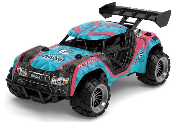 TEC-TOY R/C 1:20 2,4GHz 3,7V Li-ion - Blue/pink (471411) in the group TOYS, KIDS & BABY PRODUCTS / Radio controlled / RC cars at TP E-commerce Nordic AB (C85699)